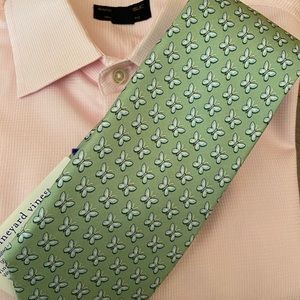 Vineyard Vines Silk Neck tie- Butterfly print